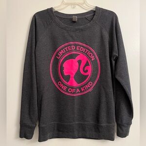 Instant Message Barbie Crew Neck Sweatshirt